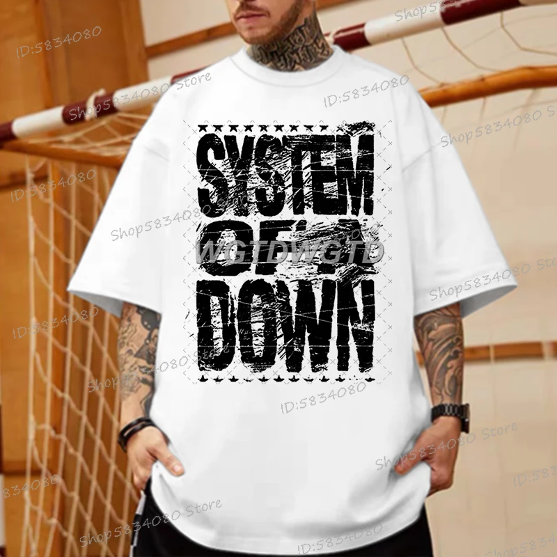 2025 Rock Band Short Sleeve T-shirts Man System of A Down Classic Street Style T-shirt Female/Male Fanmerch Harajuku Male Tops
2025 Rock Band Short Sleeve T-shirts Man System of A Down Classic Street Style T-shirt Female/Male Fanmerch Harajuku Male Tops