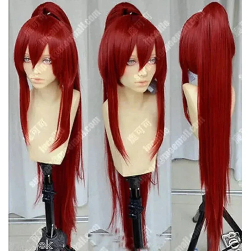 Fairy Tail Erza Scarlet Dark Red Cosplay Party Wig w/ Ponytails
Fairy Tail Erza Scarlet Dark Red Cosplay Party Wig w/ Ponytails