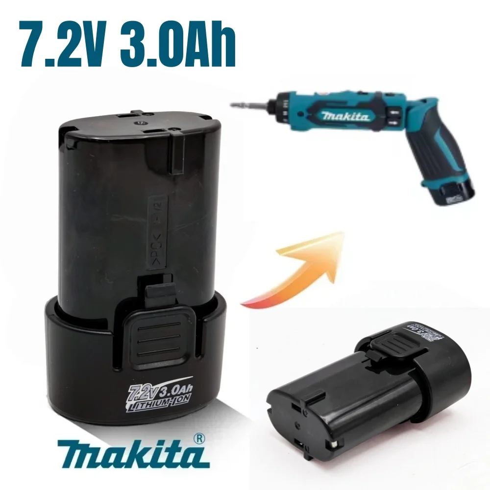 7.2V lithium Battery 3000mah For Makita 7.2V BL7010 BL0715 DF010 DF022 DF012 7.2-4 194355-2 194356-3 electric tool battery
7.2V lithium Battery 3000mah For Makita 7.2V BL7010 BL0715 DF010 DF022 DF012 7.2-4 194355-2 194356-3 electric tool battery