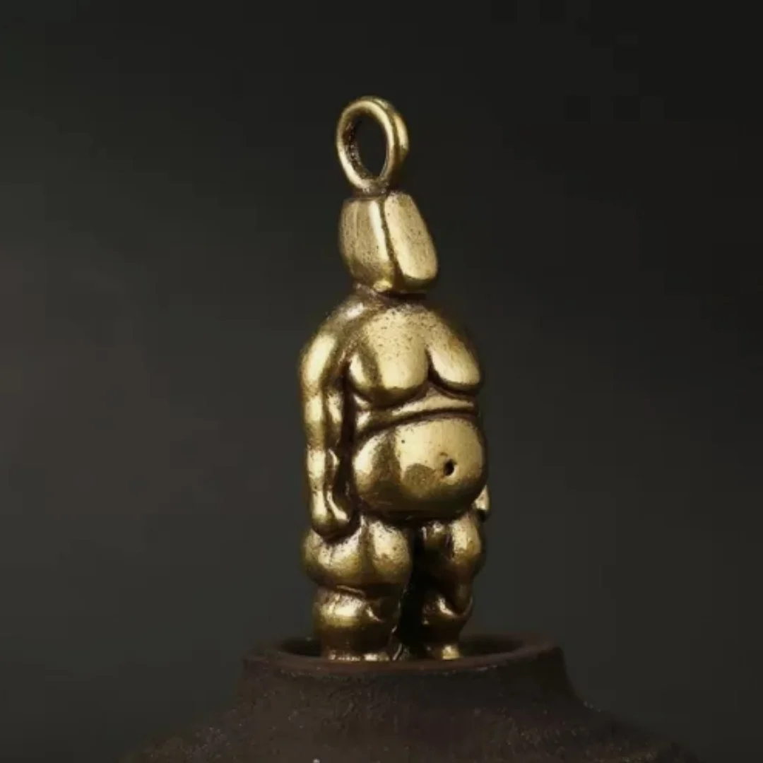 Solid Brass Figure statue handle piece Key Chain Hanging ornament
Solid Brass Figure statue handle piece Key Chain Hanging ornament