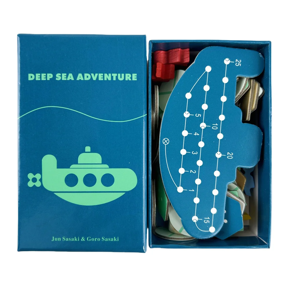 Deep Sea Adventure Board Game Card Game Family Party Entertainment Interactive Toys Gift
Deep Sea Adventure Board Game Card Game Family Party Entertainment Interactive Toys Gift