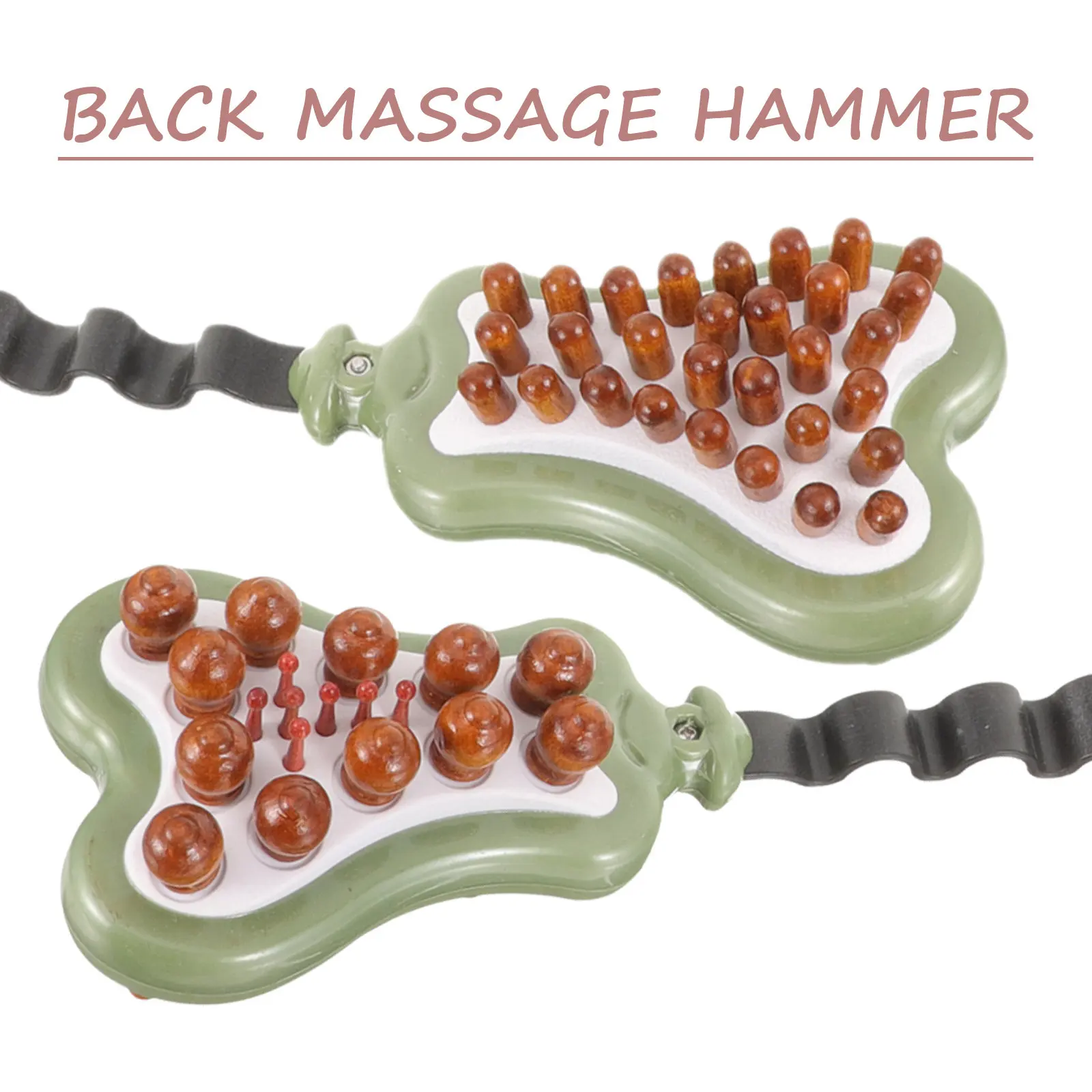 Creative Shape Massage Hammer Wood Body Massager Manual Back Massager Portable Handheld Knocking Hammer for Shoulder Leg Arm
Creative Shape Massage Hammer Wood Body Massager Manual Back Massager Portable Handheld Knocking Hammer for Shoulder Leg Arm