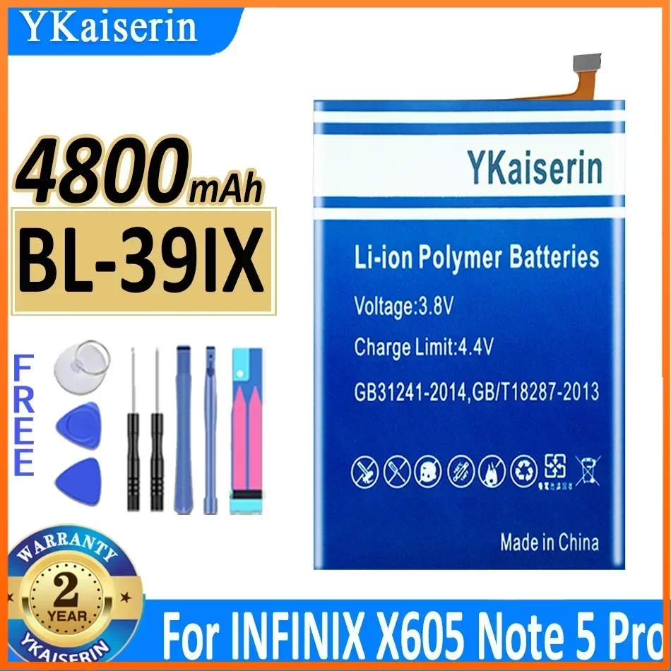 YKaiserin Battery BL-44CX BL-49FX BL-44AX BL-39IX For Infinix X687/Zero 8/8i CE9 Hot 8 9 Note 4 pro/5 Pro Spark 5 Pro Spark5 Pro
YKaiserin Battery BL-44CX BL-49FX BL-44AX BL-39IX For Infinix X687/Zero 8/8i CE9 Hot 8 9 Note 4 pro/5 Pro Spark 5 Pro Spark5 Pro