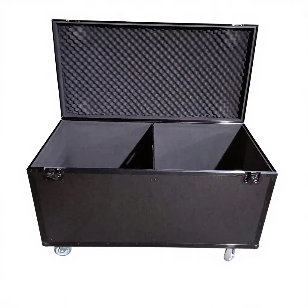High Quality Plywood ATA Road Flight Case with Divider Wheels 120x60x60cm Durable Storage Trunk for Professional Gear Pro
High Quality Plywood ATA Road Flight Case with Divider Wheels 120x60x60cm Durable Storage Trunk for Professional Gear Pro