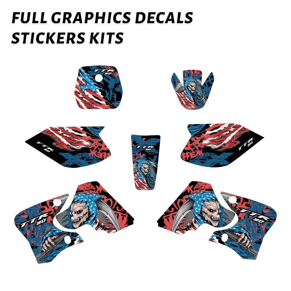 Motorcycle Decor Fairing Graphics Background Decal Sticker Fit for Yamaha TTR 90 TTR90 2000 2001 2002 2003 2004 2005 2006 2007
Motorcycle Decor Fairing Graphics Background Decal Sticker Fit for Yamaha TTR 90 TTR90 2000 2001 2002 2003 2004 2005 2006 2007