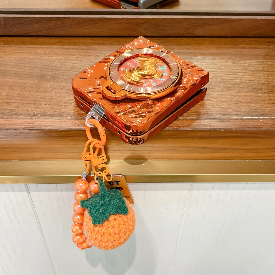 For Xiaomi Mix Flip 2 Case Waves Orange Bracelet Doll Cute Horse Ring Holder Design Mobile Phone Cover
For Xiaomi Mix Flip 2 Case Waves Orange Bracelet Doll Cute Horse Ring Holder Design Mobile Phone Cover