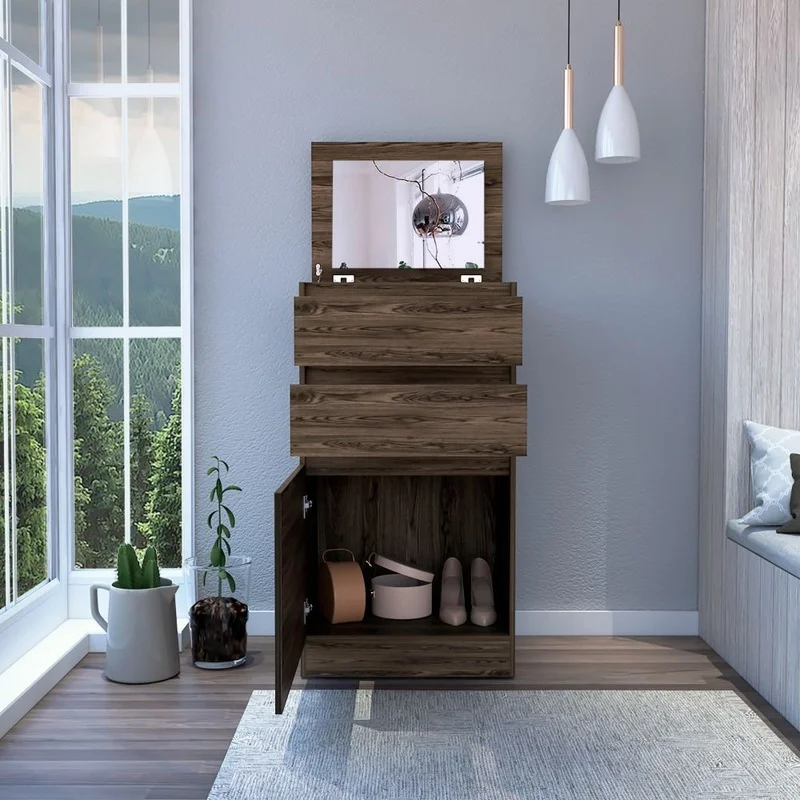 Dark Walnut Dresser Jewelry Box
Dark Walnut Dresser Jewelry Box