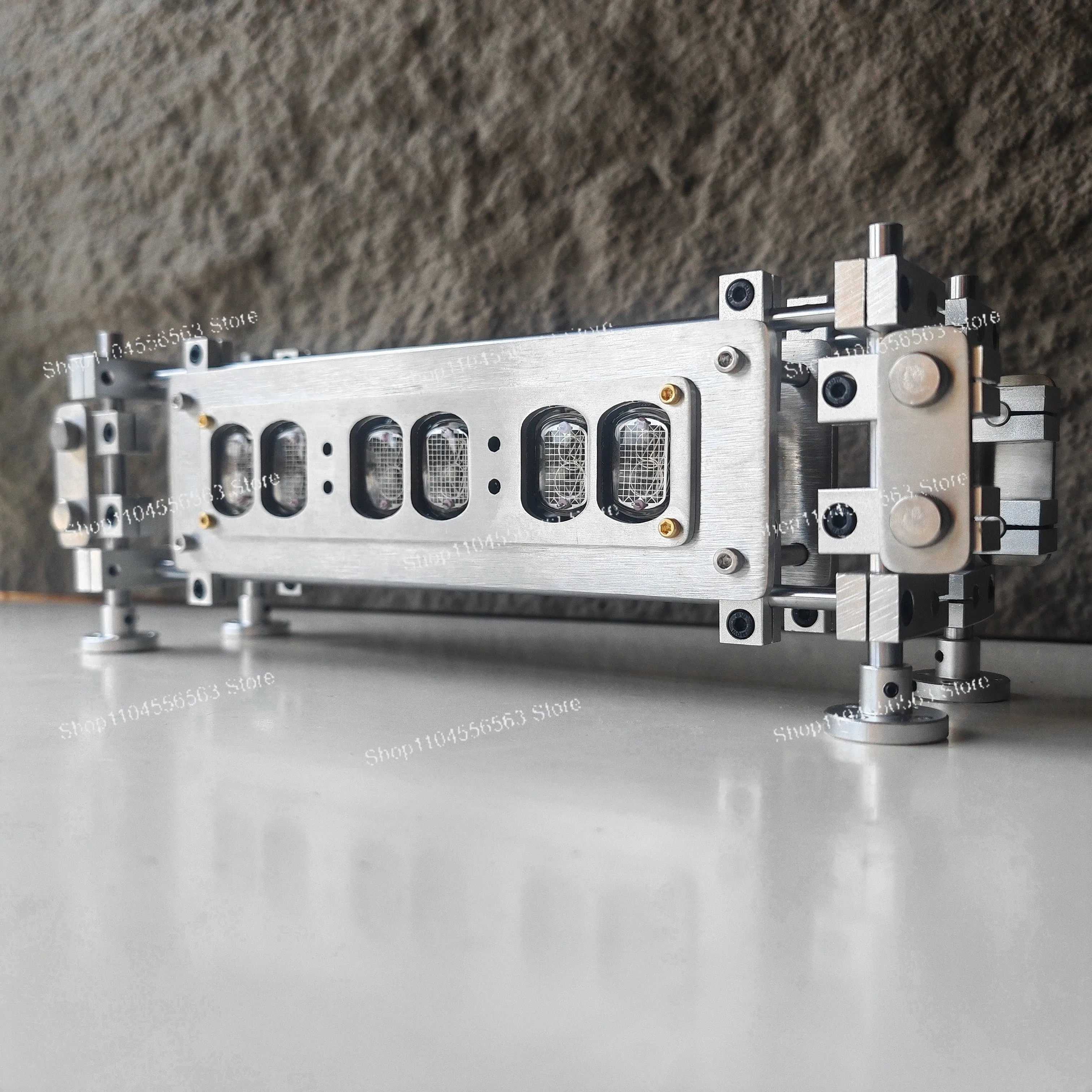 IN-12 Nixie Tube Clock with Stainless Steel Frame, Retro Cyberpunk Style Desktop Display
IN-12 Nixie Tube Clock with Stainless Steel Frame, Retro Cyberpunk Style Desktop Display