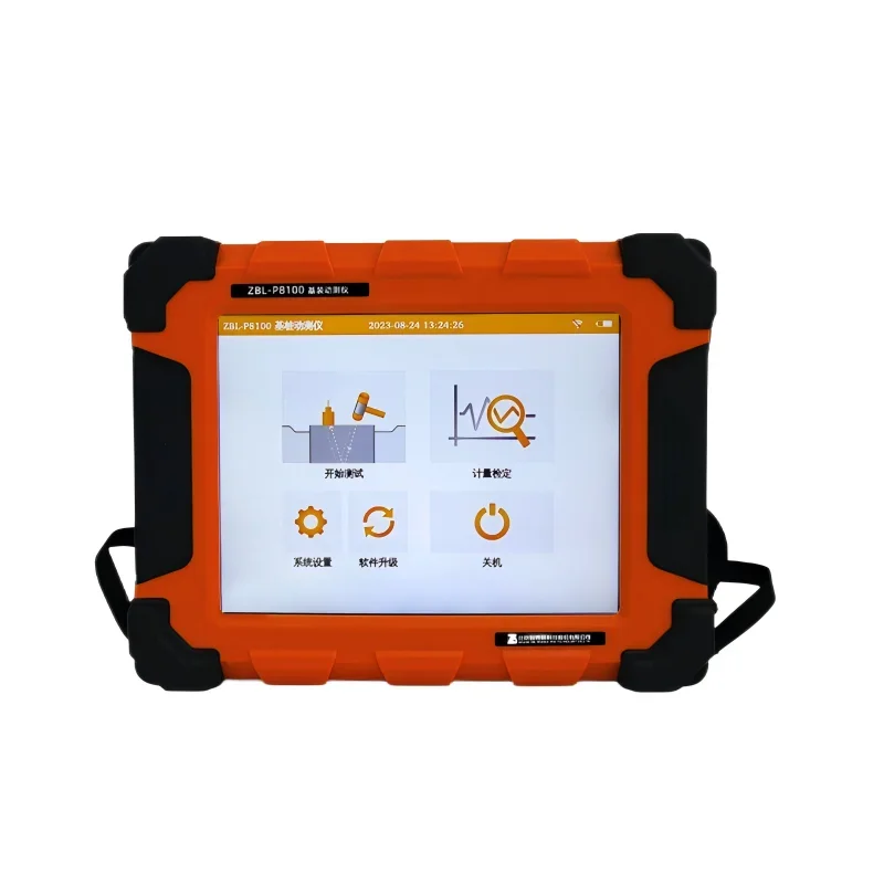ZBL-P8100 LCD Display Low Strain Pile Integrity Testing Equipment