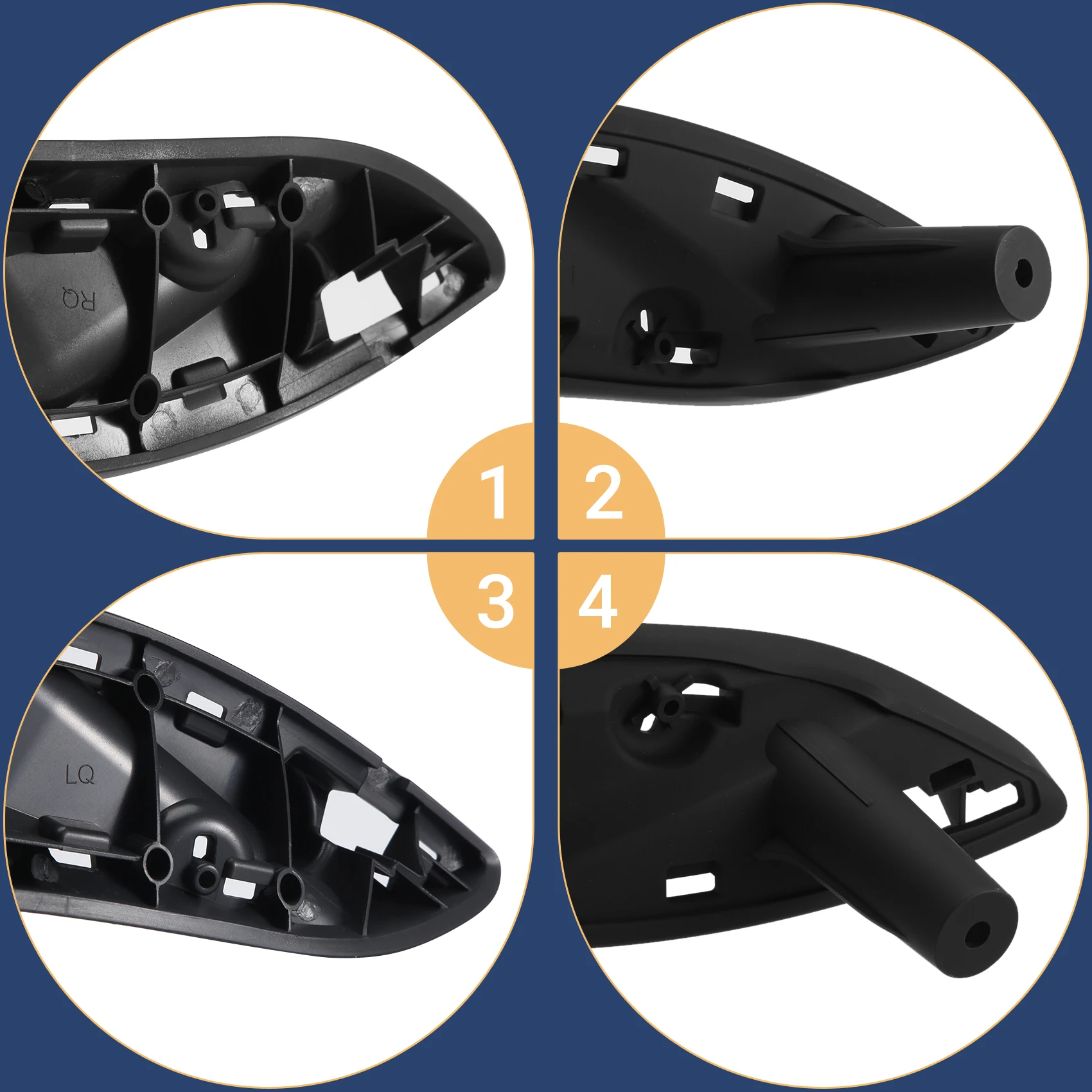 Black Front Left/Right Car Inner Door Handle Trim Pull Grab Panel Handle For-BMW 3 4 Series F30 F80 Interior Door Handle-AS55
Black Front Left/Right Car Inner Door Handle Trim Pull Grab Panel Handle For-BMW 3 4 Series F30 F80 Interior Door Handle-AS55
