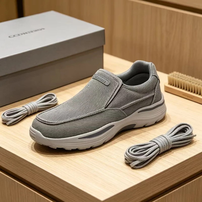 Men's Lightweight Canvas Loafers for Outdoor Hiking Camping Casual Sports Running Jogging Shoes Size 39-48
Men's Lightweight Canvas Loafers for Outdoor Hiking Camping Casual Sports Running Jogging Shoes Size 39-48
