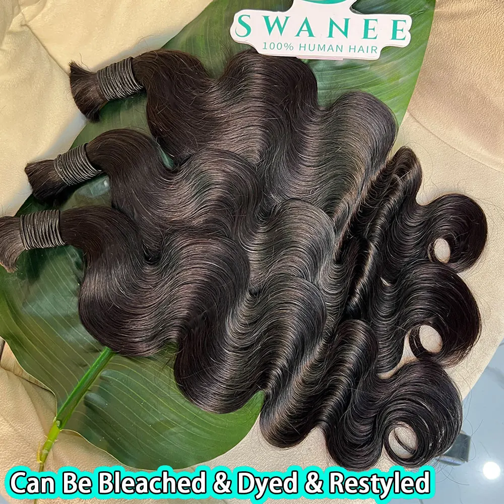 Bulk Natural Black Body Wave No Weft Braids Raw Human Hair Extensions Unprocessed Virgin Hair Bundles for Braiding
Bulk Natural Black Body Wave No Weft Braids Raw Human Hair Extensions Unprocessed Virgin Hair Bundles for Braiding