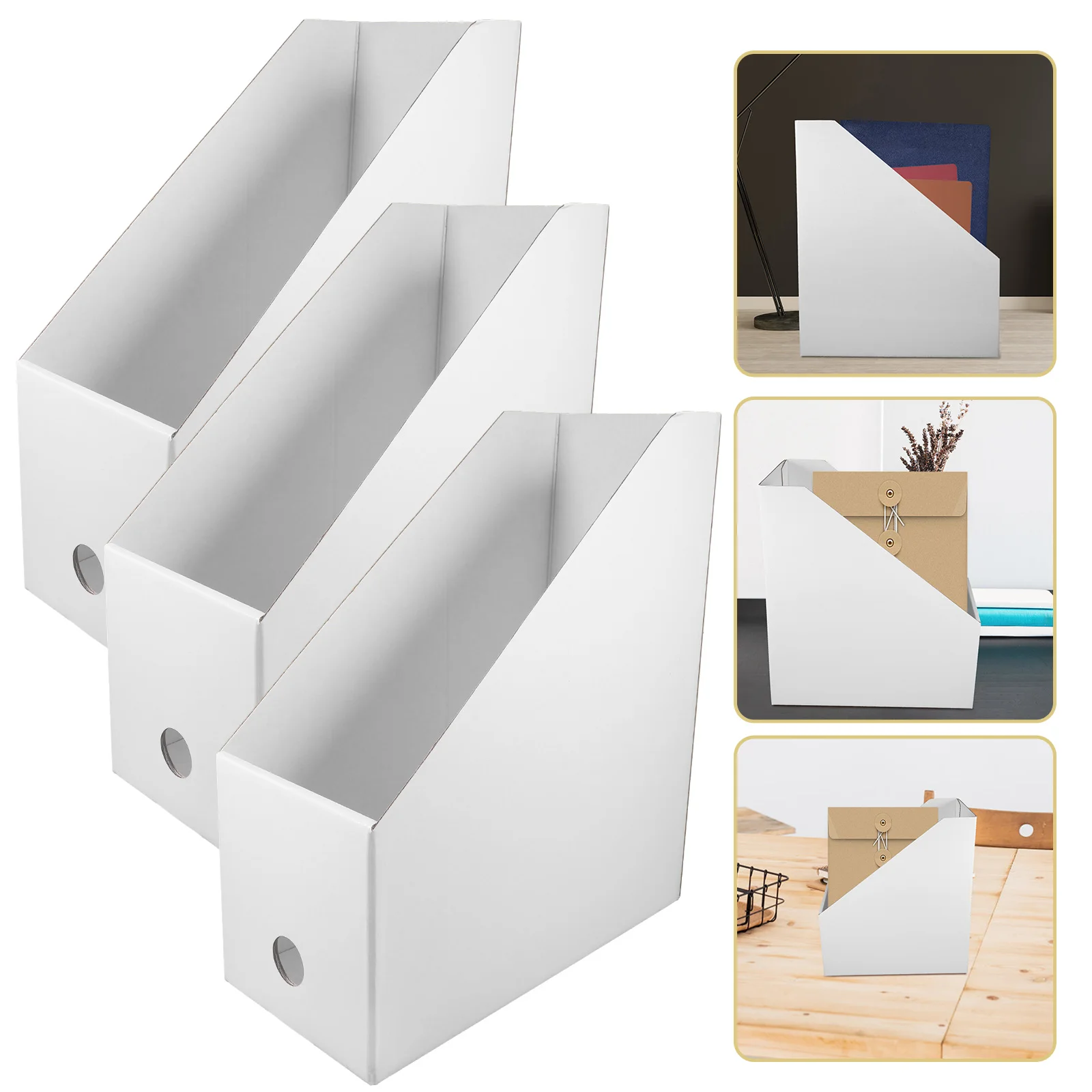 3 Pcs Document Shelf Paper Organizer 12CM Wide White Study Desk File Storage Rack Magazine Holder Folder Box Desktop Document
3 Pcs Document Shelf Paper Organizer 12CM Wide White Study Desk File Storage Rack Magazine Holder Folder Box Desktop Document