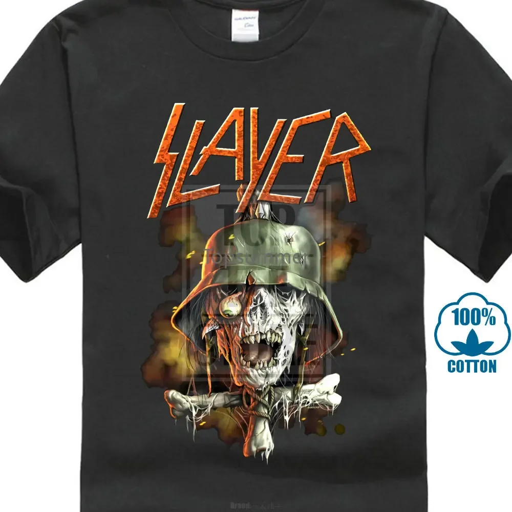 Футболка Slayer Soldier Cross V2, футболка из тяжелого металла, Размеры S M L Xl
Футболка Slayer Soldier Cross V2, футболка из тяжелого металла, Размеры S M L Xl