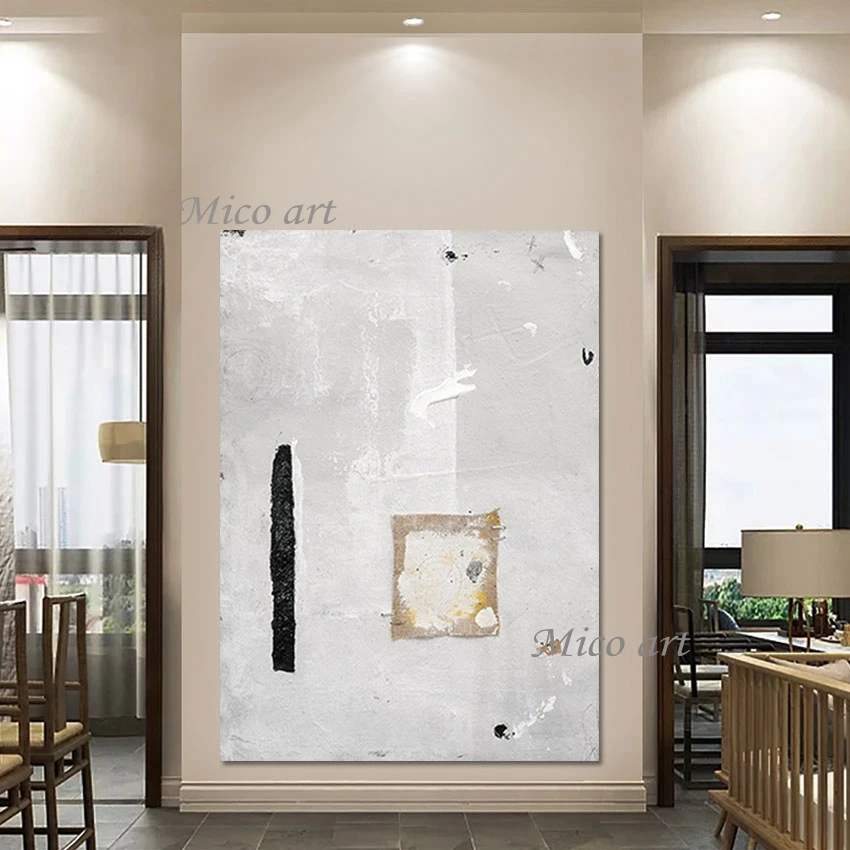 Abstract Wall Art Picture Canvas Pure Handmade Artwork White Black Acrylic No Framed Office Decor Modern Paintings For Interiors
Abstract Wall Art Picture Canvas Pure Handmade Artwork White Black Acrylic No Framed Office Decor Modern Paintings For Interiors