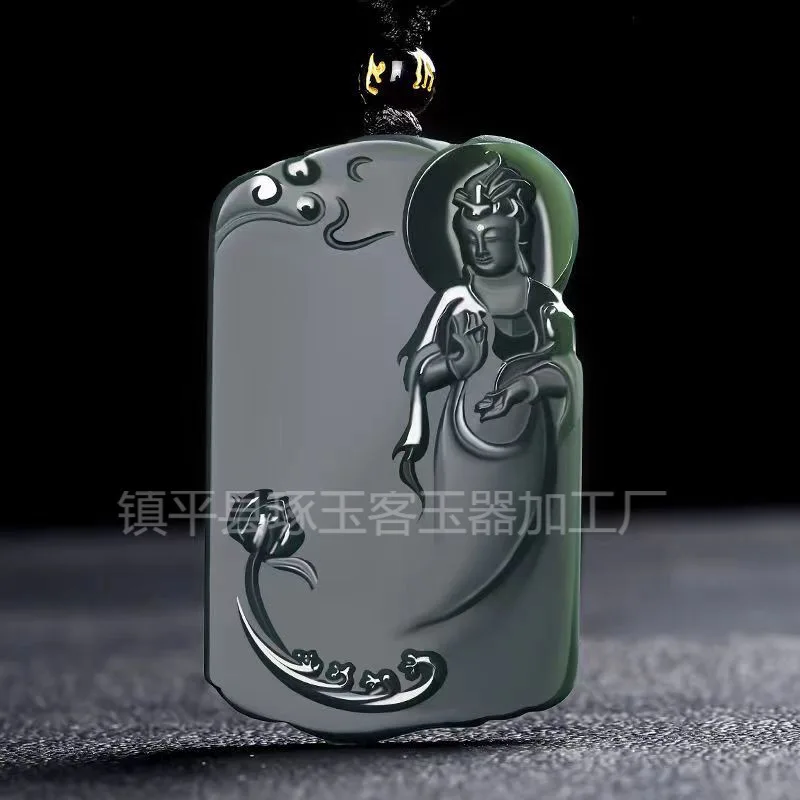 Natural Xinjiang Hotan Jade Green Jade Pagoda Green Fine Material Guanyin Brand Ping An Brand Pendant
Natural Xinjiang Hotan Jade Green Jade Pagoda Green Fine Material Guanyin Brand Ping An Brand Pendant