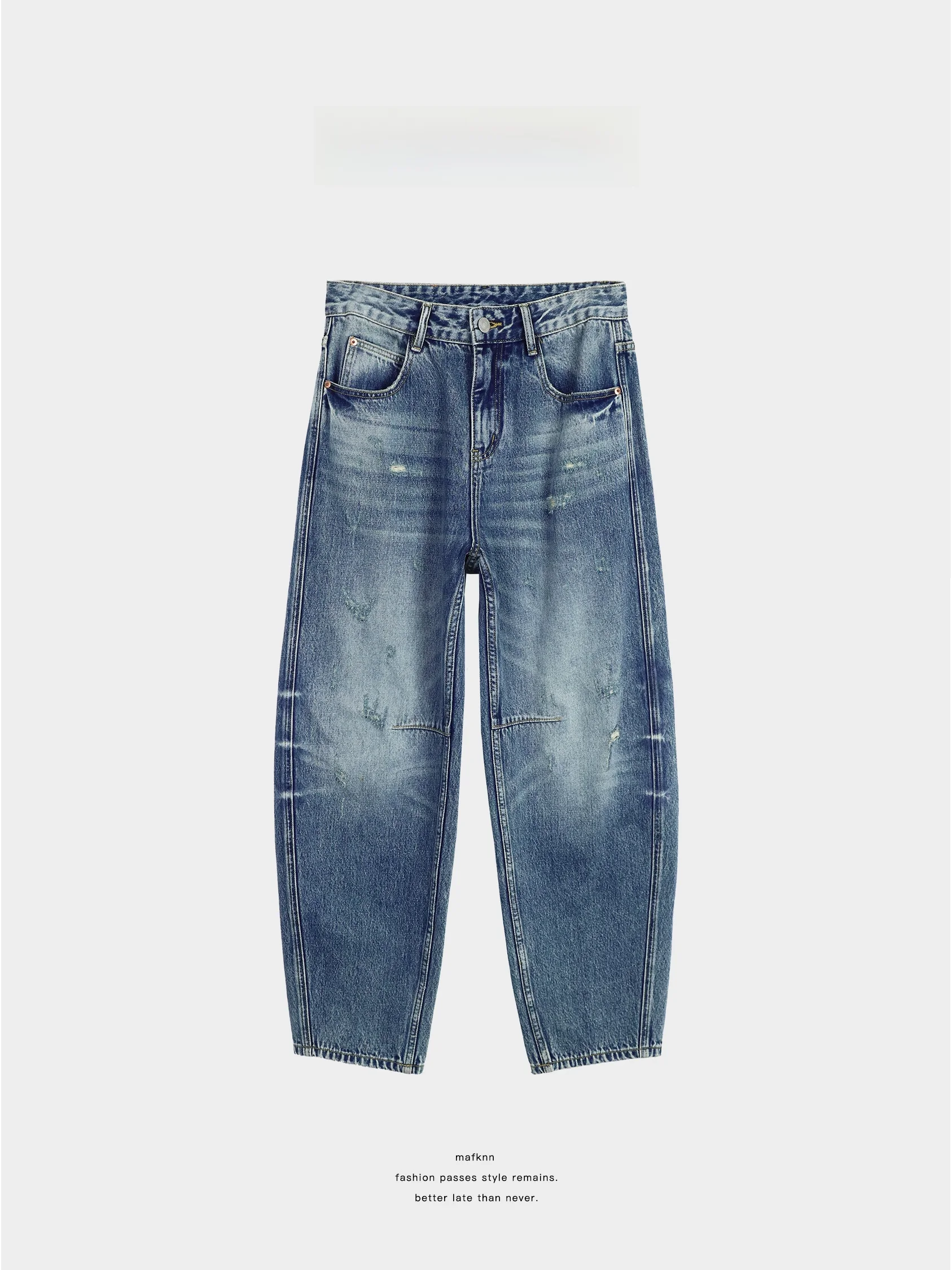 3D Tailoring Denim Jeans Women's Spring Early Vintage Claw Knife Pants Casual Style Natural Waist Cotton Jeans MK13970
3D Tailoring Denim Jeans Women's Spring Early Vintage Claw Knife Pants Casual Style Natural Waist Cotton Jeans MK13970