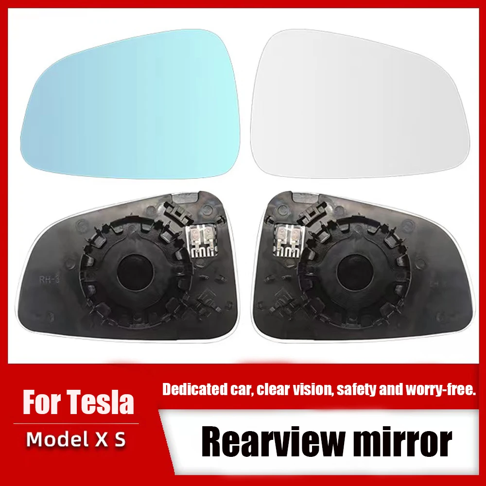 High quality Side Rearview Mirror Blue Glass Lens for Tesla Model 3 Y S X Wide Angle Door Anti-glare Mirror Exterior Accessories
High quality Side Rearview Mirror Blue Glass Lens for Tesla Model 3 Y S X Wide Angle Door Anti-glare Mirror Exterior Accessories