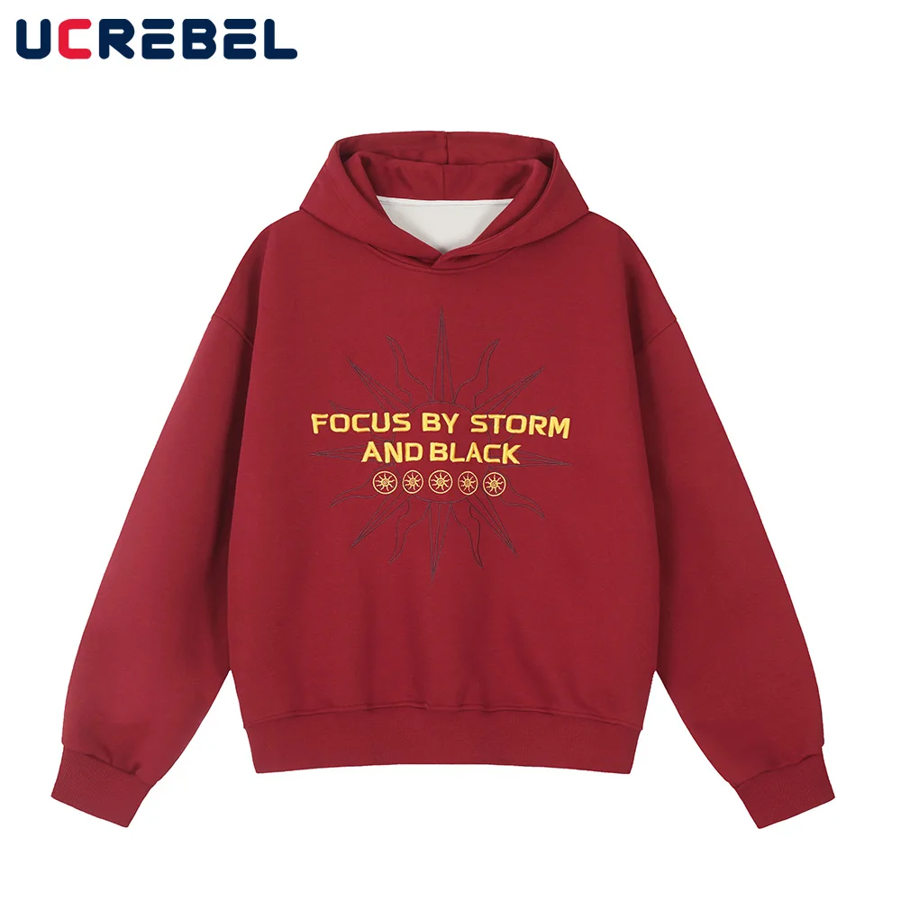 Totem Embroidery Hooded Sweatshirts Mens Front Pocket Autumn High Street Drop Shoulder Long Sleeve Hoodies Men
Totem Embroidery Hooded Sweatshirts Mens Front Pocket Autumn High Street Drop Shoulder Long Sleeve Hoodies Men