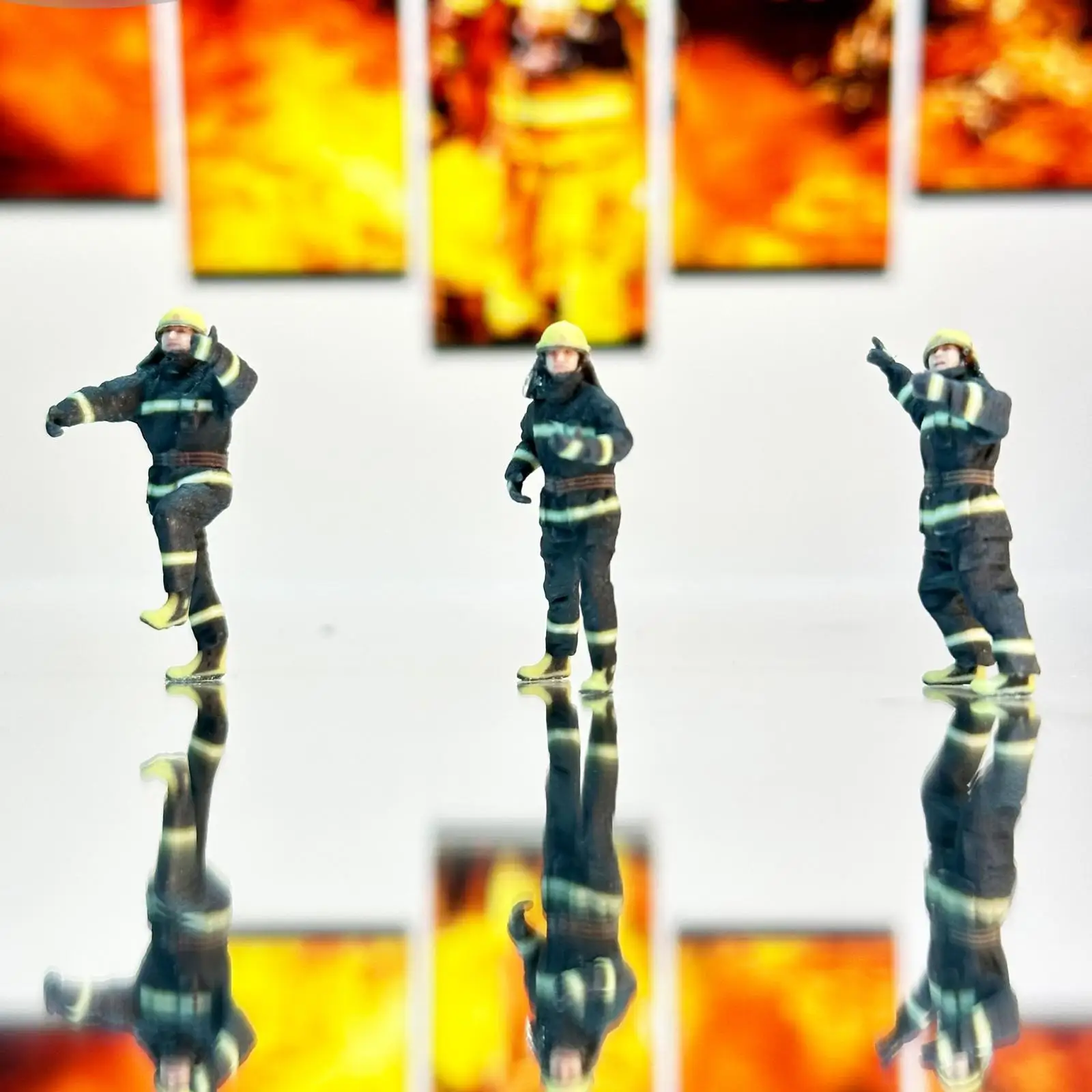 Miniature Firefighter Figurines Set for Diorama And Photography
Miniature Firefighter Figurines Set for Diorama And Photography
