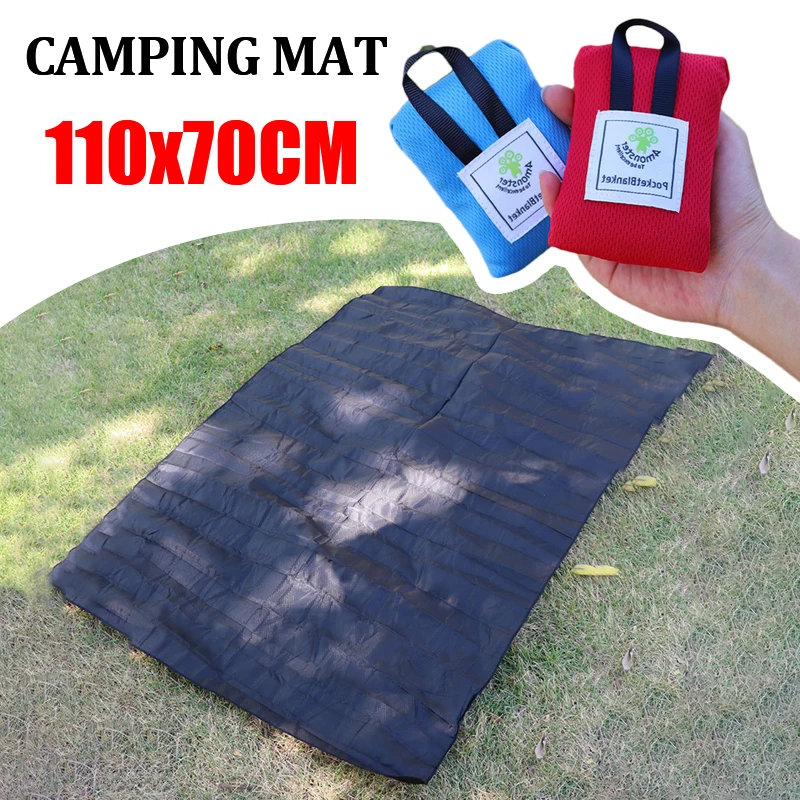 110x70cm Pocket Camping Mat Folding Camping Tent Beach Blanket Travel Hiking Lightweight Picnic Blanket Waterproof Beach Mat
110x70cm Pocket Camping Mat Folding Camping Tent Beach Blanket Travel Hiking Lightweight Picnic Blanket Waterproof Beach Mat