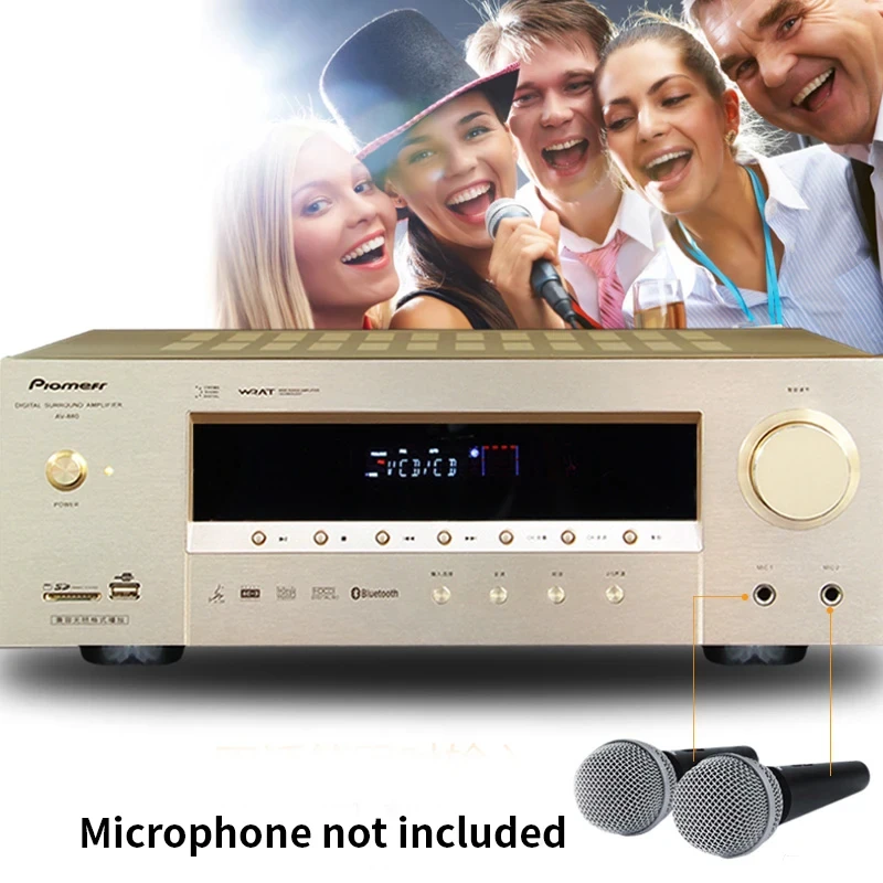 Усилитель Hifi высокой мощности, 1200 Вт, Усилитель громкоговорителя, домашний усилитель 5.1, звуковая система для кинотеатра, 5,0 дюйма, Bluetooth, HDMI, оптоволоконный, коаксиальный
Усилитель Hifi высокой мощности, 1200 Вт, Усилитель громкоговорителя, домашний усилитель 5.1, звуковая система для кинотеатра, 5,0 дюйма, Bluetooth, HDMI, оптоволоконный, коаксиальный