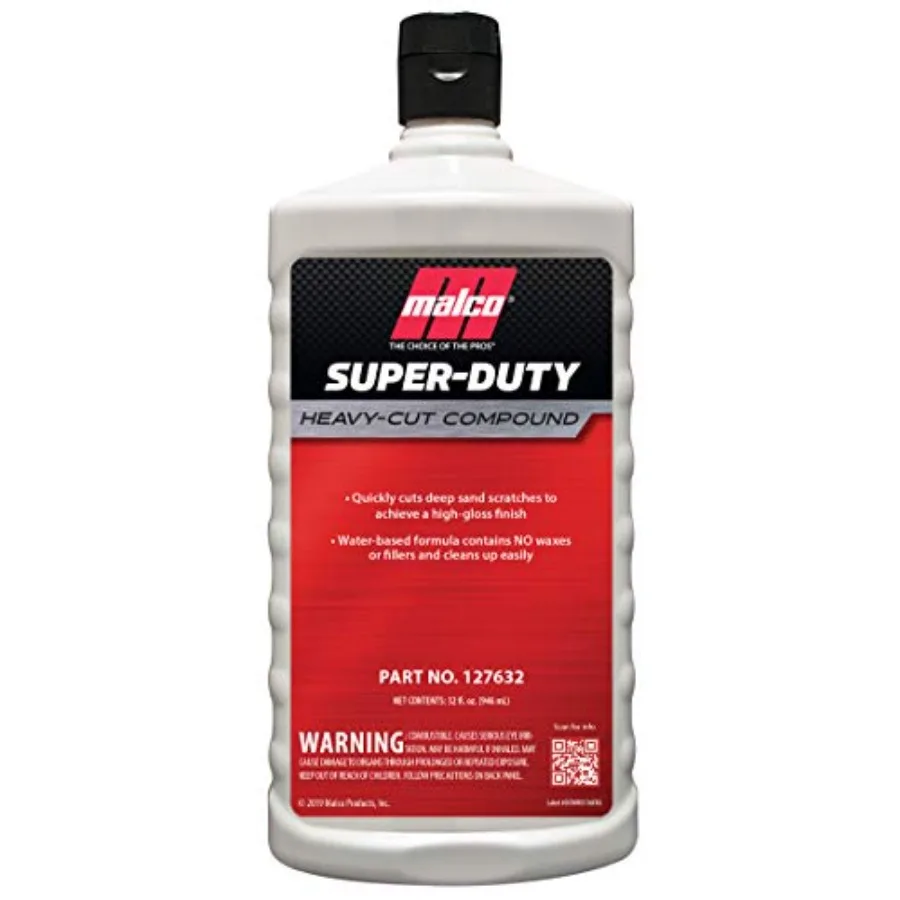 Super Duty Heavy Cut Compound - Professional Cutting Polishing and Finishing Compound/for Auto Paint Correction Detailing and B
Super Duty Heavy Cut Compound - Professional Cutting Polishing and Finishing Compound/for Auto Paint Correction Detailing and B