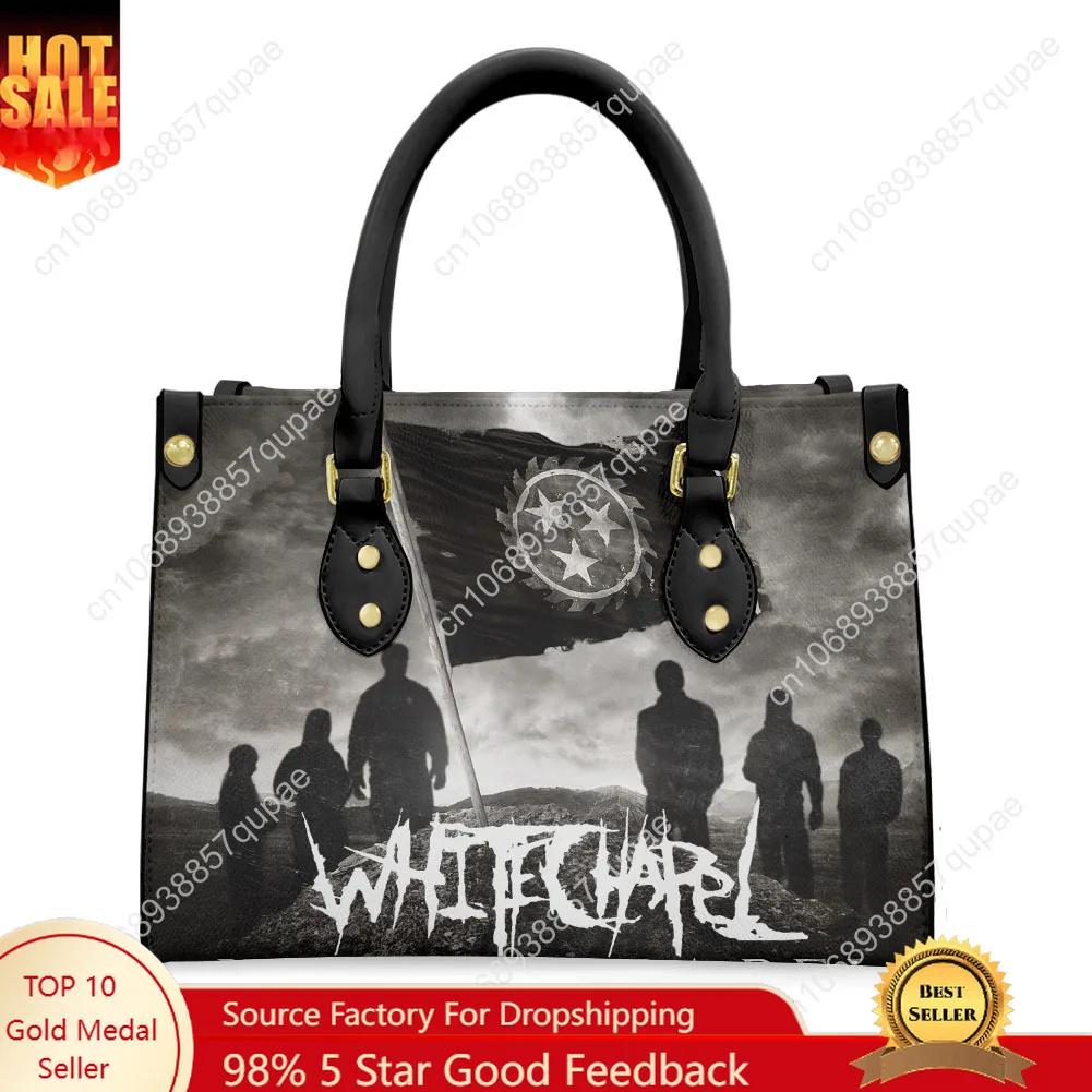 Whitechapel Heavy Metal Band Tote Bag Purse Womens Mens Personalized Text Image PU Leather Handbag Business Shopping Gift Bags
Whitechapel Heavy Metal Band Tote Bag Purse Womens Mens Personalized Text Image PU Leather Handbag Business Shopping Gift Bags