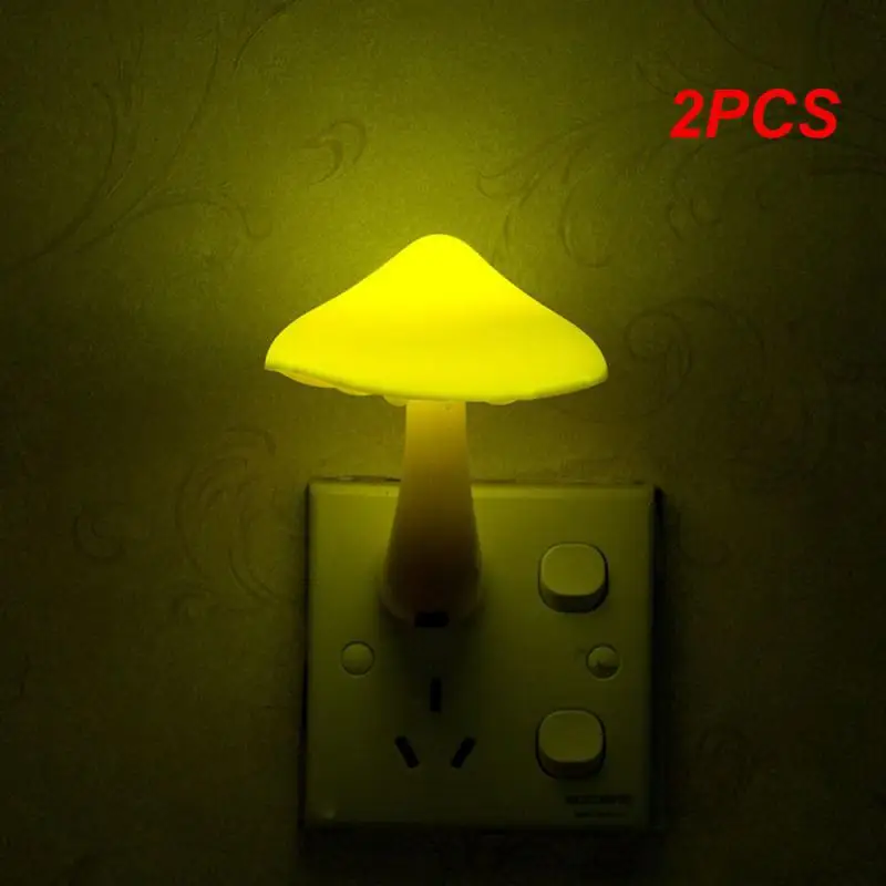 2PCS US Plug Mushroom Wall Socket LED Night Light for Bedroom Baby Room Home Decoration Potted Light LED Novelty Lamp
2PCS US Plug Mushroom Wall Socket LED Night Light for Bedroom Baby Room Home Decoration Potted Light LED Novelty Lamp
