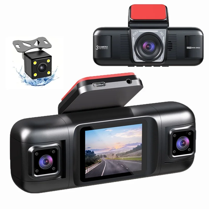 HONGTONG 4-канальный 1080P 360 градусов беспроводной автомобильный видеорегистратор 2-дюймовый экран 4 разделенных дисплея приборная панель камера ночного видения
HONGTONG 4-канальный 1080P 360 градусов беспроводной автомобильный видеорегистратор 2-дюймовый экран 4 разделенных дисплея приборная панель камера ночного видения