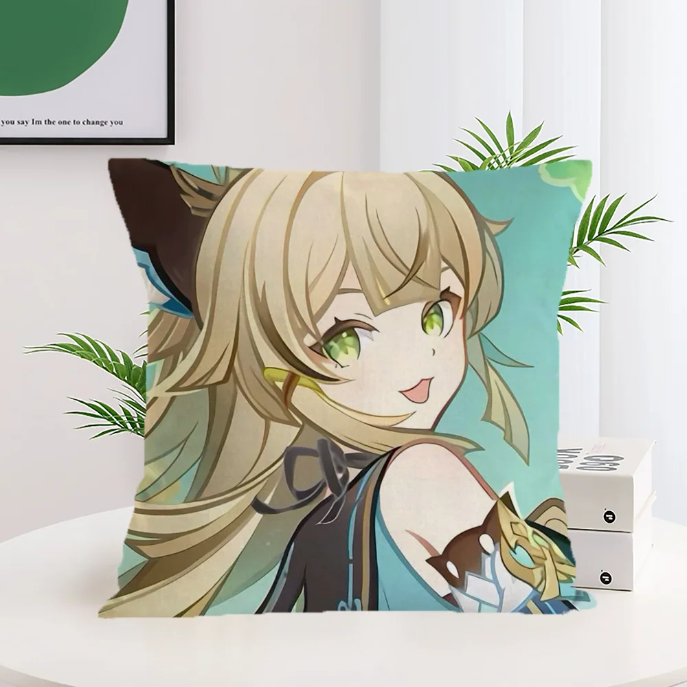 Cushion Cover Genshin Impact Kirara Decorative for Pillow Room Decorating Items Home Decoration Sleeping Pillows Cushions Covers
Cushion Cover Genshin Impact Kirara Decorative for Pillow Room Decorating Items Home Decoration Sleeping Pillows Cushions Covers