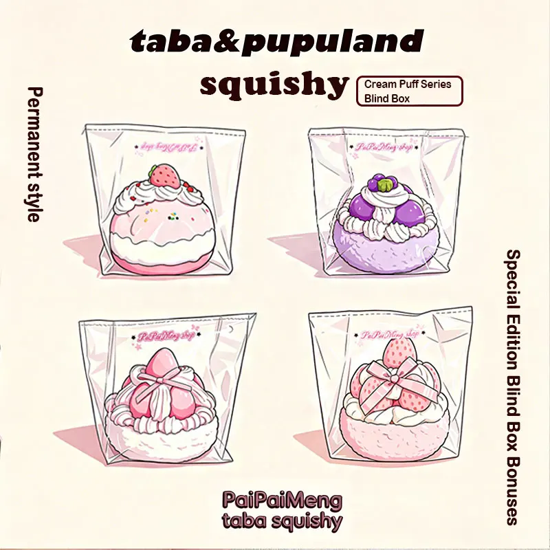 Super Cute Handmade Puff Squishy Blind Box, Food Grade Safe, Slow Rebound Toy Relieves Hand & Mood Stress, suitable as a gift
Super Cute Handmade Puff Squishy Blind Box, Food Grade Safe, Slow Rebound Toy Relieves Hand & Mood Stress, suitable as a gift