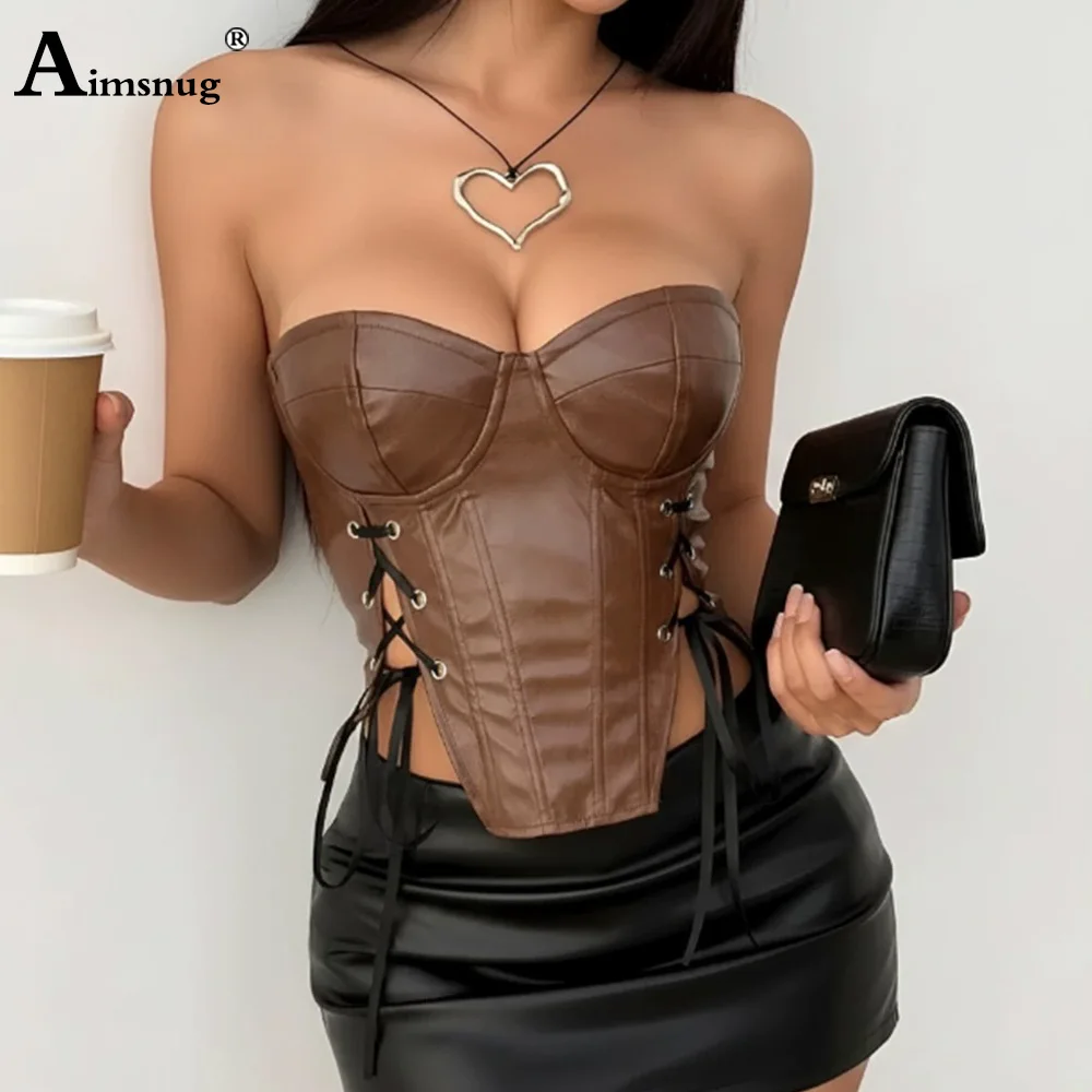 2026 Womens Sleeveless Lace-up Pu Leather Vest Outerwear Sexy Night Dance Club Tank Top Ladies Basic Faux Leather Outfits New
2026 Womens Sleeveless Lace-up Pu Leather Vest Outerwear Sexy Night Dance Club Tank Top Ladies Basic Faux Leather Outfits New