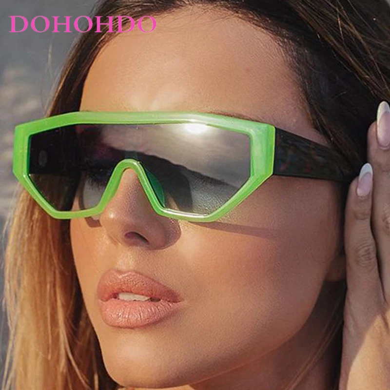 DOHOHDO 2025 Fashion Colorful One Piece Cat Eye Women Sunglasses Retro Gradient Shades UV400 Eyewear Men Jelly Color Sun Glasses
DOHOHDO 2025 Fashion Colorful One Piece Cat Eye Women Sunglasses Retro Gradient Shades UV400 Eyewear Men Jelly Color Sun Glasses