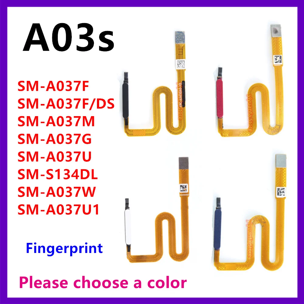 Fingerprint Sensor For Samsung Galaxy A03S A037 A037U SM-A037F/DS A037G Home Return Key Menu Button Flex Ribbon Cable
Fingerprint Sensor For Samsung Galaxy A03S A037 A037U SM-A037F/DS A037G Home Return Key Menu Button Flex Ribbon Cable