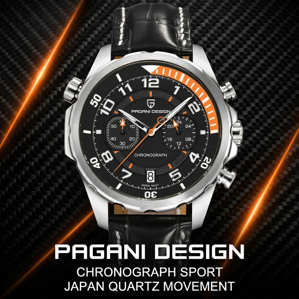 2025PAGANI DESIGN New 44MM Business Men's Quartz Watch Rotating Scale Dial Chronograph 50M Waterproof Night Light Men's Watch
2025PAGANI DESIGN New 44MM Business Men's Quartz Watch Rotating Scale Dial Chronograph 50M Waterproof Night Light Men's Watch