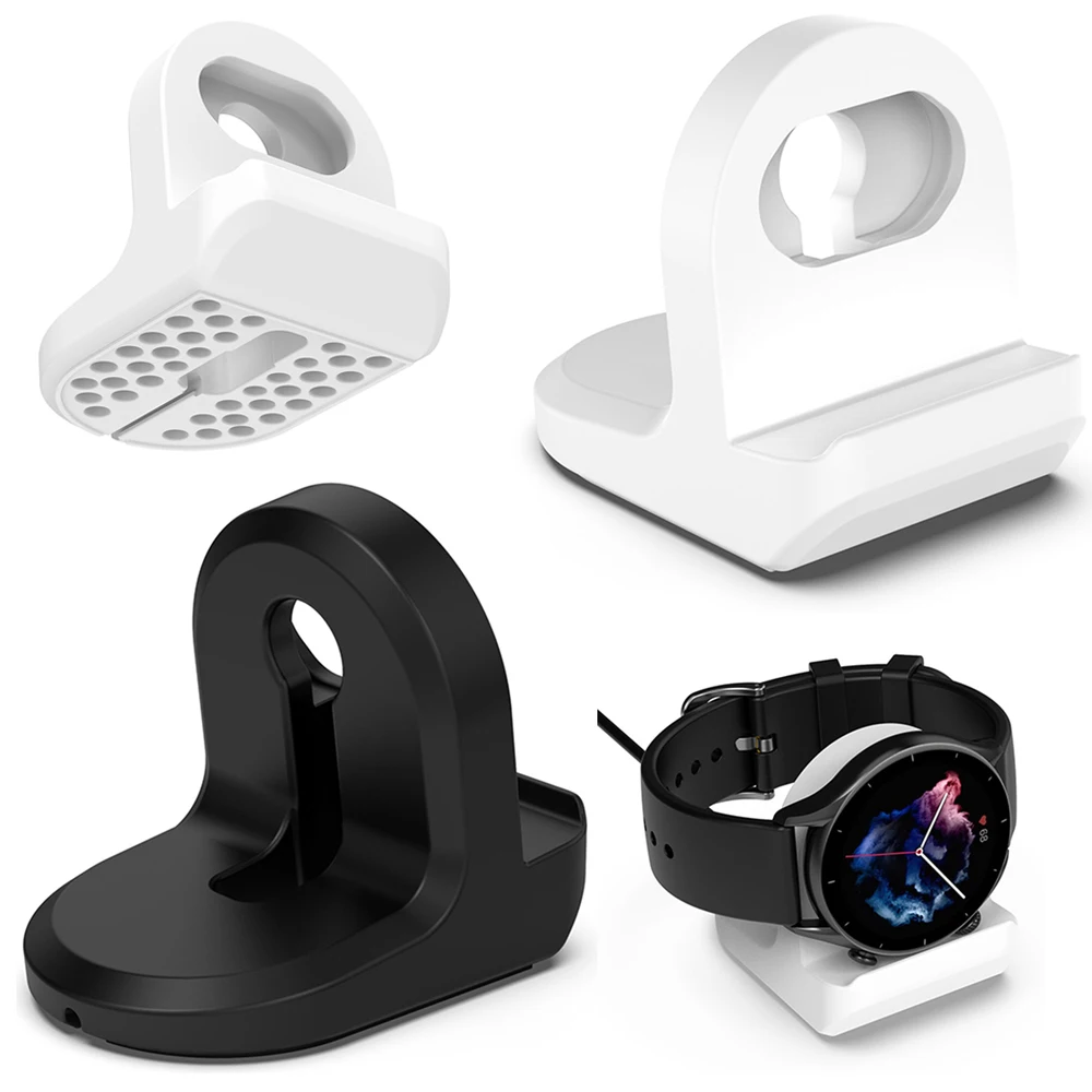 Silicone Charging Stand Universal Charger Holder Replacements Bracket without Charging Cable Charging Dock for Amazfit Series
Silicone Charging Stand Universal Charger Holder Replacements Bracket without Charging Cable Charging Dock for Amazfit Series