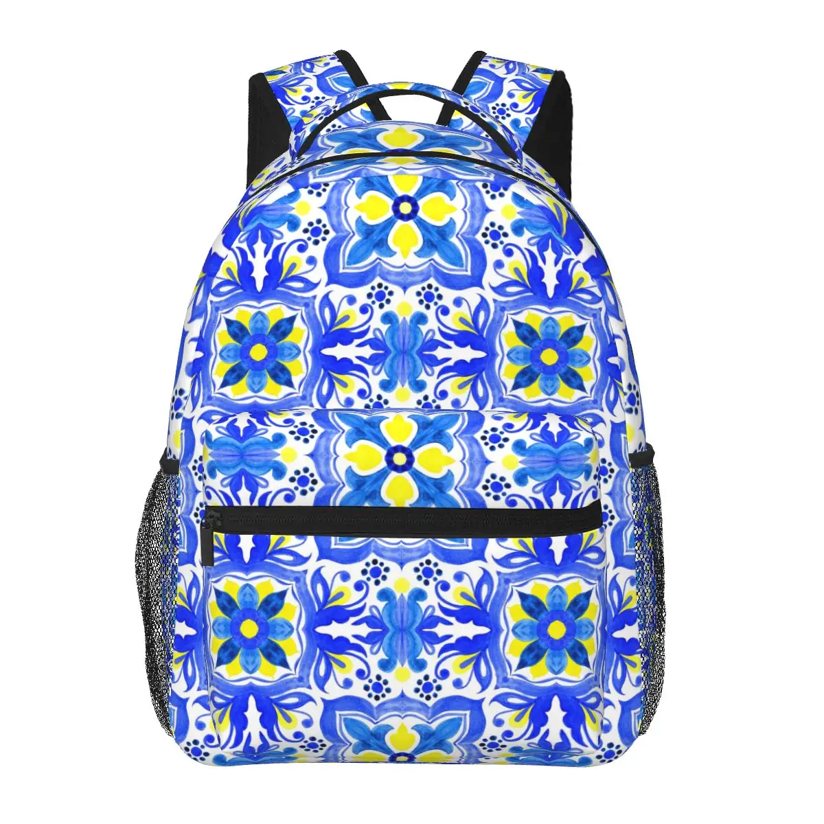 Portuguese Azulejo Tiles Backpack Hot Sale Daypack Large Capacity Kids BookBag School Bag Shoulder Bags for Men Women
Portuguese Azulejo Tiles Backpack Hot Sale Daypack Large Capacity Kids BookBag School Bag Shoulder Bags for Men Women