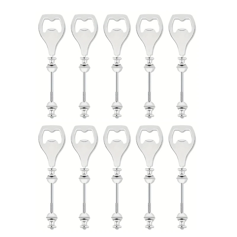 10PCS Bottle Opener Stainless Steel Texture for Various Type of Cold Beverages T21C
10PCS Bottle Opener Stainless Steel Texture for Various Type of Cold Beverages T21C
