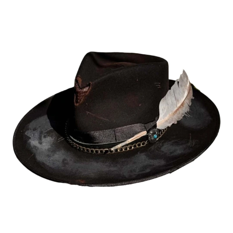 Breathable Wool Felted Hat Waterproofed Resistant Hat Light weight Hat for Everyday Wear
Breathable Wool Felted Hat Waterproofed Resistant Hat Light weight Hat for Everyday Wear