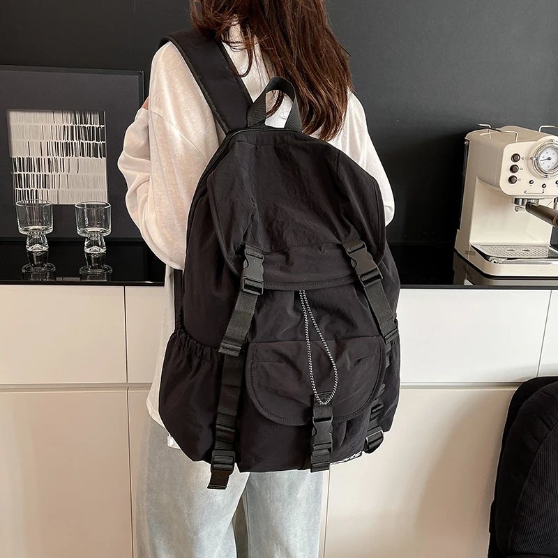 LEFTSIDE Women's Soft Cloth Backpacks 2025 New in Fashion Summer Backpack Girls School Bag Cute Solid Color Travel Back Pack
LEFTSIDE Women's Soft Cloth Backpacks 2025 New in Fashion Summer Backpack Girls School Bag Cute Solid Color Travel Back Pack