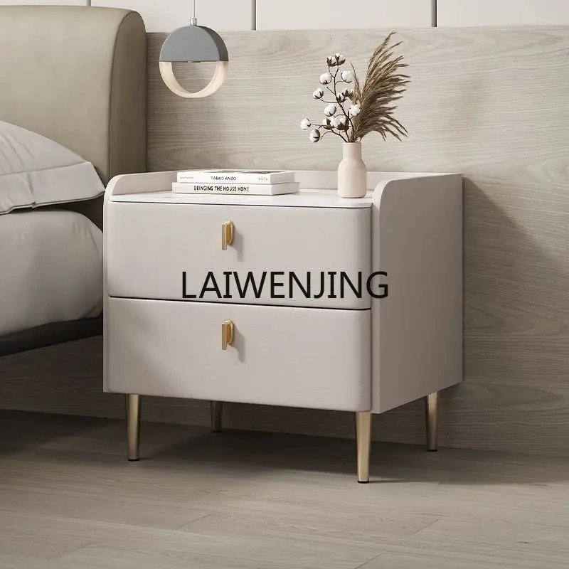 HLZ rock slab bedside table Bedroom home modern light luxury bedside storage cabinet Multifunctional locker
HLZ rock slab bedside table Bedroom home modern light luxury bedside storage cabinet Multifunctional locker