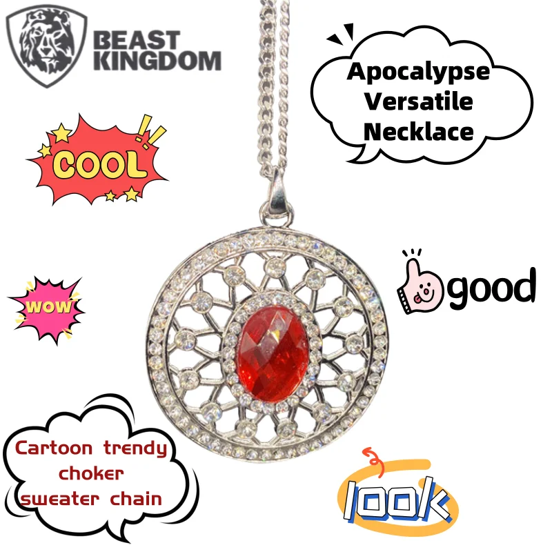 New BeastKingdom Apocalypse Cartoon Creative Versatile Necklace Anime Peripheral Personality Necklace Sweater Chain Holiday Gift 
New BeastKingdom Apocalypse Cartoon Creative Versatile Necklace Anime Peripheral Personality Necklace Sweater Chain Holiday Gift