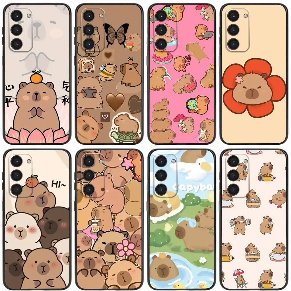 Funny Cartoon capybara Phone Case For Samsung Galaxy A20,21s,22,31,32,52,53,72,73,80,91 Soft Silicone Black Cover
Funny Cartoon capybara Phone Case For Samsung Galaxy A20,21s,22,31,32,52,53,72,73,80,91 Soft Silicone Black Cover