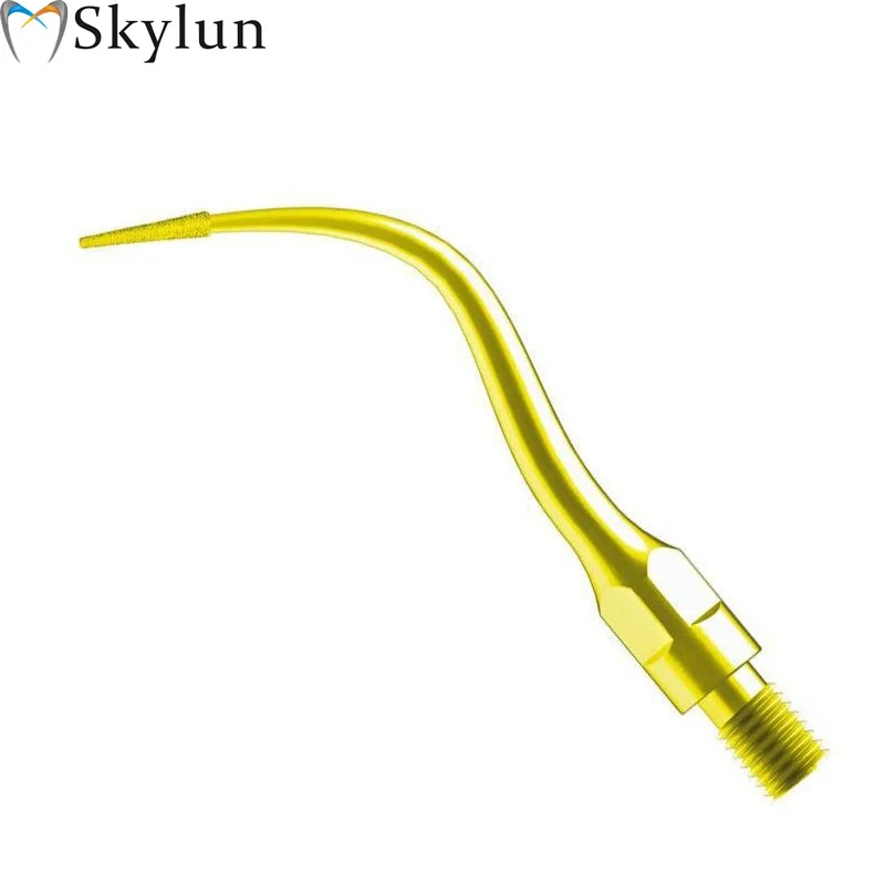 100PCS Dental Scaler Golden Tips Perio PS4DT Diamond Head Ultrasonic Scaler Insert Tip PS4DT for SIRONA
100PCS Dental Scaler Golden Tips Perio PS4DT Diamond Head Ultrasonic Scaler Insert Tip PS4DT for SIRONA