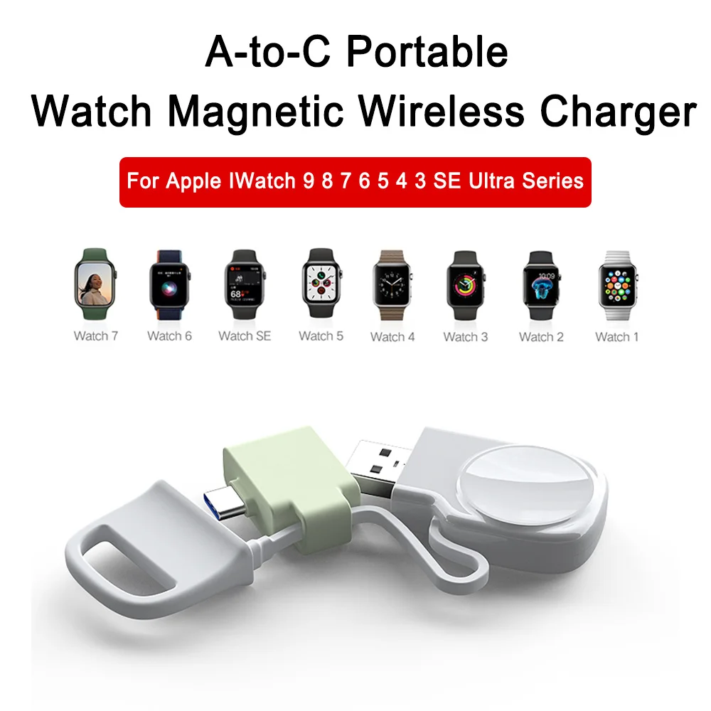 Быстрое магнитное беспроводное зарядное устройство USB для Apple IWatch 9, 8, 7, 6, 5, 4, 3 SE Ultra Series Зарядные устройства PD A-to-C Портативная зарядная станция
Быстрое магнитное беспроводное зарядное устройство USB для Apple IWatch 9, 8, 7, 6, 5, 4, 3 SE Ultra Series Зарядные устройства PD A-to-C Портативная зарядная станция