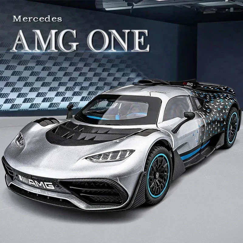 1:32 Mercedes-Benz AMG ONE Supercar High Simulation Alloy Car Model Sound and Light Children's Toy gift
1:32 Mercedes-Benz AMG ONE Supercar High Simulation Alloy Car Model Sound and Light Children's Toy gift