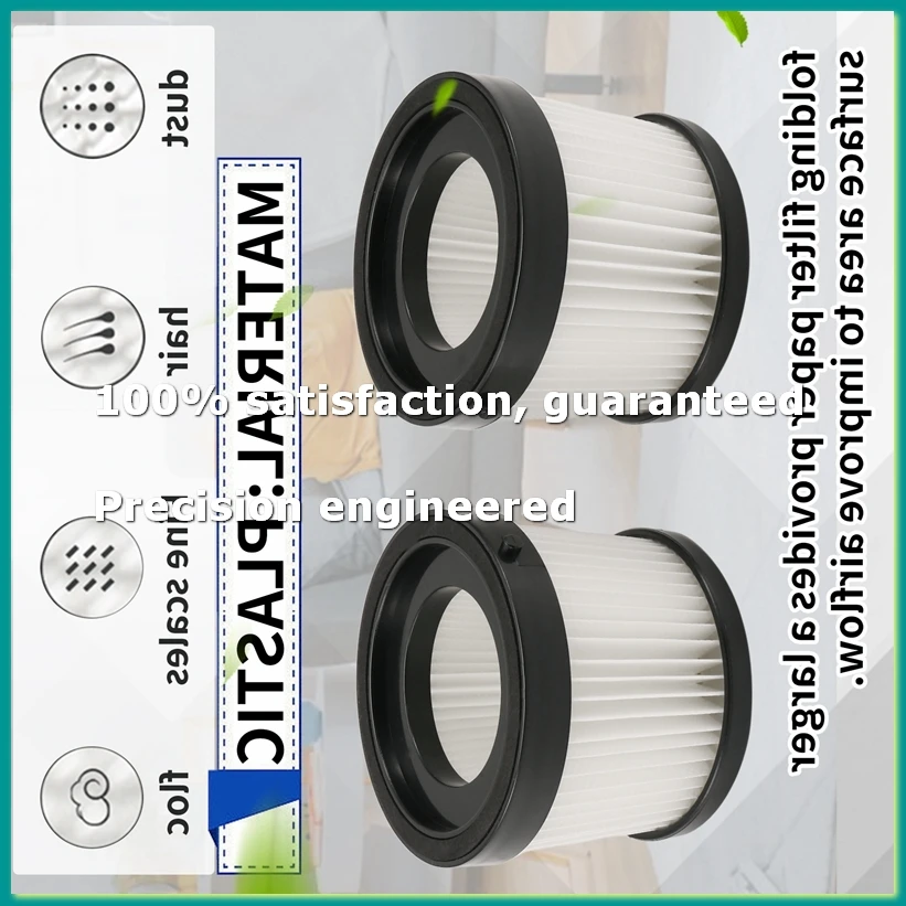 2 шт. HEPA-фильтры DCV5011H для беспроводного ручного пылесоса DCV501HB, с 4 поролоновыми фильтрами и 1 щеткой-A07G
2 шт. HEPA-фильтры DCV5011H для беспроводного ручного пылесоса DCV501HB, с 4 поролоновыми фильтрами и 1 щеткой-A07G