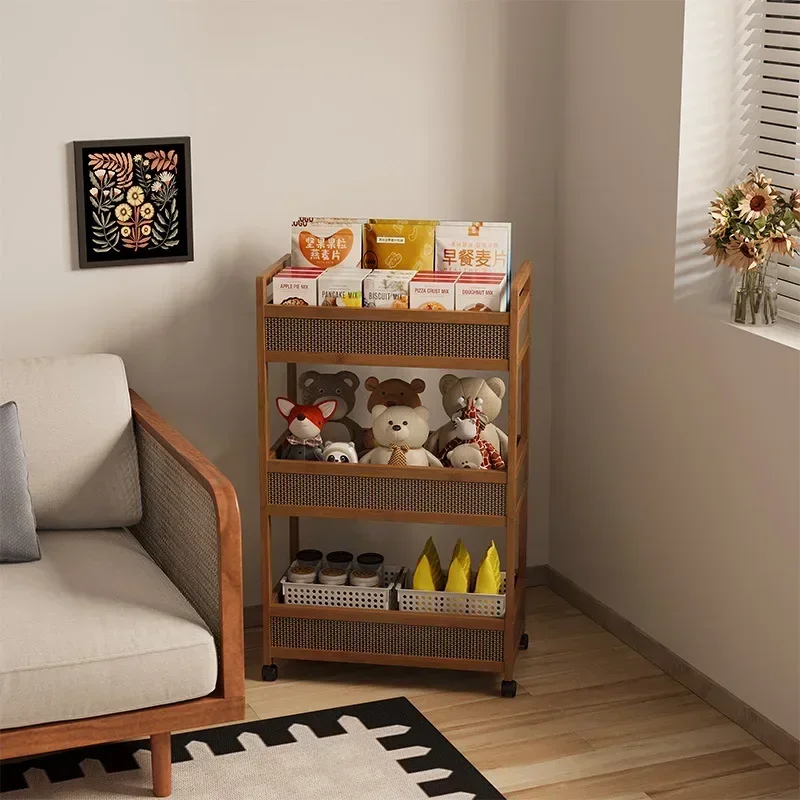 Factory Multi-functional Movable Sofa Side Storage Rack Trolley Snack Locker
Factory Multi-functional Movable Sofa Side Storage Rack Trolley Snack Locker