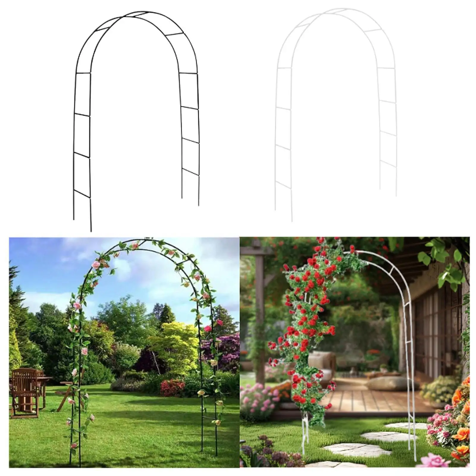 Outdoor Wedding Arch Assemble Freely Multifunctional Balloon Arch Stand for Anniversary Celebrations
Outdoor Wedding Arch Assemble Freely Multifunctional Balloon Arch Stand for Anniversary Celebrations
